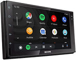 SNOOPER SMH-520DAB 7" Mechless Multimedia Receiver/Player/Stereo with Advanced Wired & Wireless Smartphone Control, Digital Radio, Android USB Mirroring, Online Google Map and Offline iGO Map App