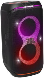 JBL PartyBox Club 120 Portable Bluetooth Party Speaker with Foldable Handle, JBL Pro Sound, Splashproof Design, Light Show, AI Sound Boost, 12-Hour Playtime, Black