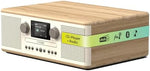 Pure Classic C-D6 Music System (CD Player, DAB+/FM, Bluetooth, AUX, USB, Alarm Sleep Timer) Cotton White/Oak