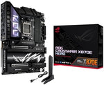ASUS ROG Crosshair X870E Hero, AMD ATX motherboard, 18+2+2 power stages, DDR5 slots, PCIe 5.0 with full support for next-gen GPUs, five M.2 slots, Wi-Fi 7, USB4, AI Overclocking