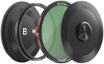 Freewell 82mm V2 Magnetic Hybrid VND/CPL 3-7 Stops Filter - Premium Quality Adjustable VND and CPL Filter Futureproof