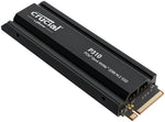 Crucial P310 2TB PS5 SSD M.2 NVMe PCIe Gen4 with Heatsink, Up to 7100MB/s, Compatible with PlayStation 5, Desktop PC, Internal Solid State Drive - CT2000P310SSD5-01