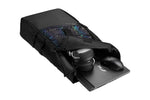 شنطة لابتوب ظهر Asus TUF VP4701 لأجهزة الكمبيوتر المحمولة حتى 17.3 بوصة مظهر نص إلكتروني 3D وشعار عاكس - قابلة للطي ومثالية للسفر والتنقل