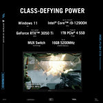 ASUS ROG Flow Z13 (2022) Intel Core I9 12900H , 16GB RAM 1TB SSD RTX 3050 Ti + RTX 3080 Dock, 13.4" UHD 4K Display , English Keyboard