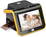 KODAK SLIDE N SCAN Film and Slide Scanner with Large 5” LCD Screen, Convert Color & B&W 35mm, 126, 110 Negatives & Slides to High Resolution 22MP JPEG Digital Photos