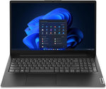 لابتوب لينوفو V15 G4، معالج AMD Ryzen 5 7520U، ذاكرة وصول عشوائي (RAM) سعة 16 جيجابايت، ومحرك أقراص SSD سعة 512 جيجابايت، بشاشة 15.6 بوصة عالية الدقة، ونظام تشغيل Windows 11 Pro، باللون الأسود - 82YU00JYUK 
