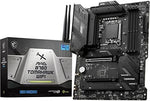MSI MAG B760 TOMAHAWK WIFI Motherboard, ATX - Supports Intel 12th & 13th Gen Core Processors, LGA 1700 - 75A DrMOS VRM, DDR5 Memory Boost 7000+MHz/OC, PCIe 5.0 x16, M.2 Gen4, Wi-Fi 6E