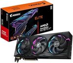 Gigabyte AORUS Radeon RX 9070 XT ELITE 16G Graphics Card - 16GB GDDR6, 256bit, PCI-E 5.0, 3100 MHz Core Clock, 2 x DisplayPort, 2 x HDMI, GV-R9070XTAORUS E-16GD