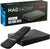 MAG 540w3 جهاز استقبال IPTV أصلي يعمل بنظام Linux بدقة 4K مع واي فاي مزدوج مدمج 5G (802.11ac 2T2R) وشبكة إنترنت IP وHEVC بدقة 4K HDR 540 UHD ومقبس المملكة المتحدة MAG540w3 