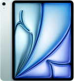 Apple iPad Air 13-inch with M3 chip Built for Apple Intelligence, Liquid Retina Display, 128GB, 12MP Front/Back Camera, Wi-Fi 6E, Touch ID, All-Day Battery Life — Blue