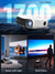 Smart 4K Projector with Netflix Certified, Dolby Audio, ToF Auto Focus, 1900 ANSI Daytime Projector 4K HDR, with Google TV, NFC, WiFi6, Bluetooth 5.4,HDMI ARC, for Home Cinema/Outdoor Movie Gaming TV