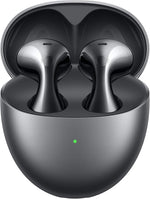 HUAWEI FreeBuds 6 Wireless Earbuds, Ear-fitting Wearing, Dual-driver True Sound, Stable & Clear Calls, Open-fit ANC, 36H Battery Life, IP54 Water-Resistant, iOS & Android, 30 Months Warranty, Black