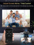 Smart 4K Projector with Netflix Certified, Dolby Audio, ToF Auto Focus, 1900 ANSI Daytime Projector 4K HDR, with Google TV, NFC, WiFi6, Bluetooth 5.4,HDMI ARC, for Home Cinema/Outdoor Movie Gaming TV