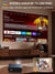 Smart 4K Projector with Netflix Certified, Dolby Audio, ToF Auto Focus, 1900 ANSI Daytime Projector 4K HDR, with Google TV, NFC, WiFi6, Bluetooth 5.4,HDMI ARC, for Home Cinema/Outdoor Movie Gaming TV