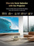Smart 4K Projector with Netflix Certified, Dolby Audio, ToF Auto Focus, 1900 ANSI Daytime Projector 4K HDR, with Google TV, NFC, WiFi6, Bluetooth 5.4,HDMI ARC, for Home Cinema/Outdoor Movie Gaming TV
