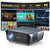Smart 4K Projector with Netflix Certified, Dolby Audio, ToF Auto Focus, 1900 ANSI Daytime Projector 4K HDR, with Google TV, NFC, WiFi6, Bluetooth 5.4,HDMI ARC, for Home Cinema/Outdoor Movie Gaming TV
