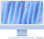 Apple iMac All-in-One Desktop Computer with M4 chip with 8-core CPU and 8-core GPU: Built for Apple Intelligence, 24-inch Retina Display, 16GB Unified Memory, 256GB SSD Storage; Blue