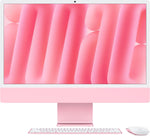 Apple iMac All-in-One Desktop Computer with M4 chip with 10-core CPU and 10-core GPU: Built for Apple Intelligence, 24-inch Retina Display, 16GB Unified Memory, 256GB SSD storage; Pink