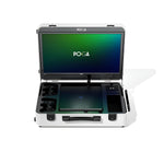 حقيبة Indi Gaming POGA Pro السوداء المحمولة بشاشة مدمجة لجهاز PS4 Slim