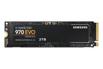 قرص تخزين SSD Samsung MZ-V7E2T0BW 970 EVO 2 TB — تخزين 2 تيرابايت • أسود (مستعمل – بحالة ممتازة، عبوة مفتوحة)