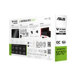 ASUS RTX5070TI-O16G-BTF-WHITE Graphics Card — White / GeForce RTX 5070 Ti graphics / 16GB GDDR7 memory (Used – Very Good, Open Box)