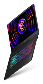لابتوب MSI Katana 17 — تخزين 1 تيرابايت • أسود • معالج إنتل كور i7-13620H • ذاكرة عشوائية 16 جيجابايت • شاشة 17 بوصة (مستعمل – بحالة ممتازة، عبوة مفتوحة)