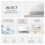 راوتر واي فاي TP-Link Deco Mesh WiFi 7 — نقل بيانات حتى 6 جيجابت/ث • واي فاي 7