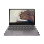 لابتوب Lenovo IdeaPad 3 Chromebook — تخزين 128 جيجابايت • فضي • ذاكرة عشوائية 8 جيجابايت • شاشة 15.6 بوصة