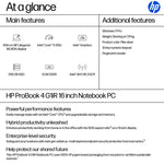 HP ProBook 4 G1iR Laptop — 256GB storage / 8GB RAM / Windows 11 Pro