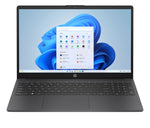 HP 15-fc0078na Laptop — 128GB storage / Black / 15.6-inch display