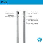 لابتوب HP OmniBook X Flip AI 16-as0503na — تخزين 512 جيجابايت • فضي • معالج إنتل كور Ultra 5 • ذاكرة عشوائية 16 جيجابايت