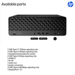 كمبيوتر مكتبي HP ProDesk 4 SFF G1i AI — تخزين 512 جيجابايت • معالج إنتل كور Ultra 5 • ويندوز 11 Pro