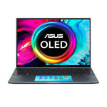 لابتوب ASUS ZenBook 14 OLED — معالج Core i7-1165G7 بتردد 4.7GHz، رام 16GB، ذاكرة Optane 32GB مع SSD 1TB، شاشة 14 بوصة 3K