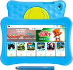 10.1 inch Kids Tablet AWOW Tablet PC for Kids, KIDOZ Pre-Installed, Android 10 Go Quad Core, 32GB Rom, Kids-Proof case and Stylus Pen, Parental Controls, Dual Cameras