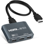 KVM Switch 4K@60HZ HDMI Switch 3 in 1 out, HDMI Switcher 4K