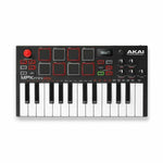 كيبورد ميدي Akai Professional MPK Mini Play، يتكون من 8 منصات طبول MPC وإضاءة خلفية، عصا تحكم بأربعة اتجاهات - استكشف إمكانيات موسيقية جديدة