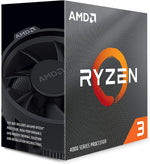 AMD Ryzen 3 4100 Desktop Processor (4-core/8-thread, 6 MB cache, up to 4.0 GHz max boost)