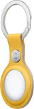Apple AirTag Leather Key Ring - Meyer Lemon ( Holder only ) Key Ring Apple 