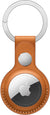 Apple AirTag Leather Key Ring - Meyer Lemon ( Holder only ) Key Ring Apple Golden Brown 