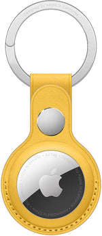 Apple AirTag Leather Key Ring - Meyer Lemon ( Holder only )