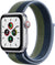 Apple Watch SE (GPS + Cellular, 40mm) - Silver Aluminium Case with Abyss Blue/Moss Green Sport Loop Watches Apple 