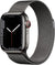 Apple Watch Series 7 (GPS + Cellular, 41mm) - Graphite Stainless Steel Case, Graphite Milanese Loop Watches Apple 