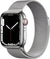Apple Watch Series 7 (GPS + Cellular, 41mm) - Silver Stainless Steel Case, Silver Milanese Loop Watches Apple 