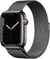 Apple Watch Series 7 (GPS + Cellular, 45mm) - Graphite Stainless Steel Case, Graphite Milanese Loop Watches Apple 