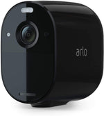 Arlo Essential Spotlight Camera - Wireless Security, 1080p Video, Color Night Vision, 2 Way Audio, Direct to WiFi, Works with Alexa, Black