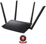 Asus Dual Band WiFi Router Networking Access Four Wireless Antenna For Maximum Coverage