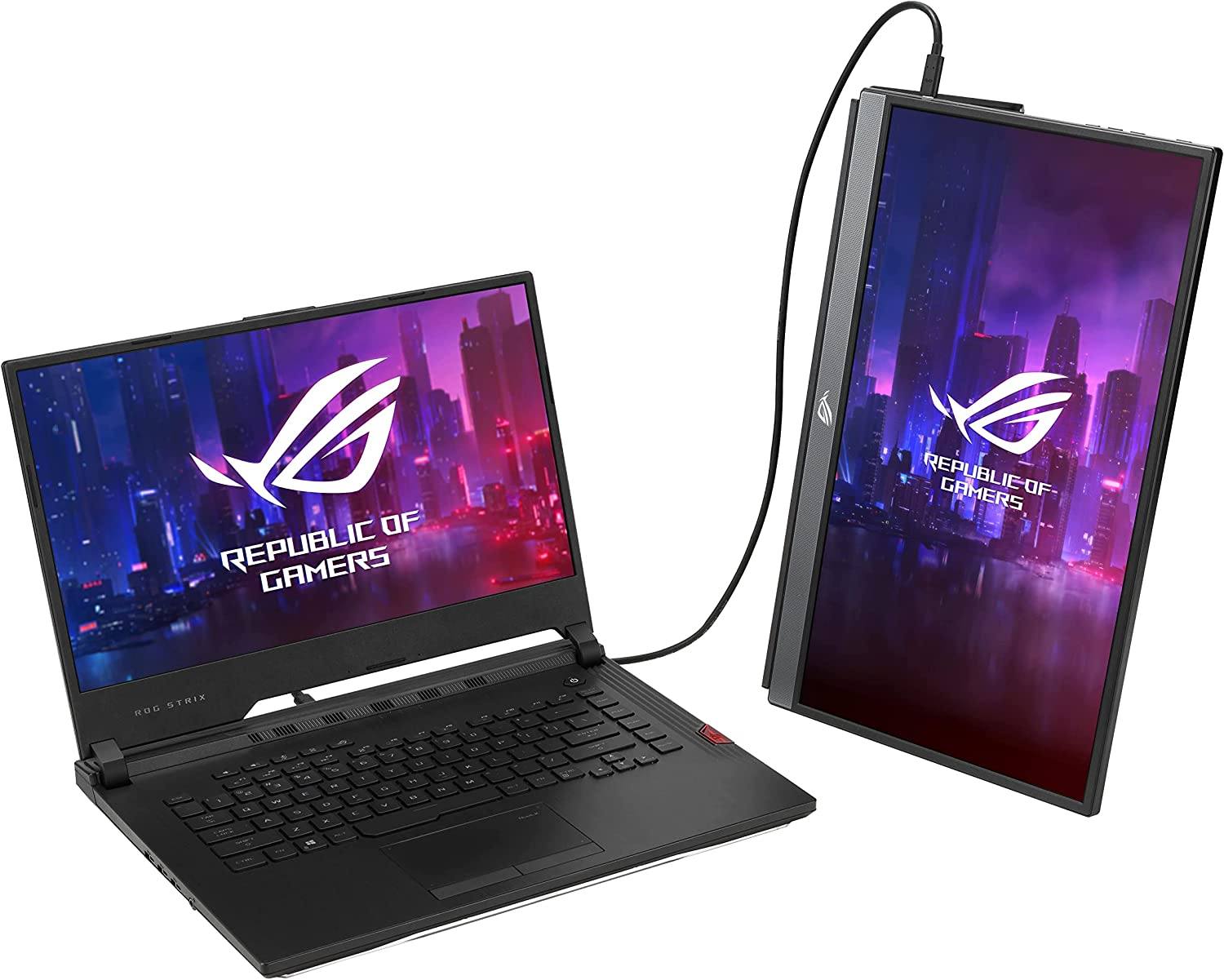 ASUS ROG Strix XG17AHP Portable Gaming Monitor – 17.3-Inch & More ...