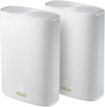 ASUS XP4 AX1800 Whole-Home Dual-band Powerline Hybrid Mesh WiFi 6 System free network security, parental controls, MU-MIMO support, Traditional QoS, Coverage up to 410 Sq. Meter/4400 Sq. ft. for 2pk