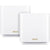 ASUS ZenWiFi XT8 AX6600 Wireless Tri-Band Mesh Wi-Fi System (2-Pack, White) Router Asus AX6600 / White 