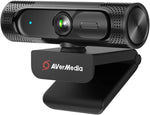 AVerMedia Live Streamer CAM 315, Webcam Cover, 1080p/60fps Recording - Black